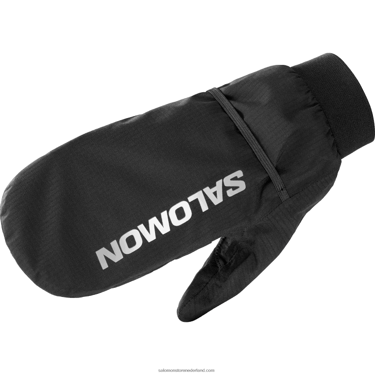 herenhandschoenen - bonatti waterdicht Salomon 22DD8470 diep zwart/reflecterende houtskool