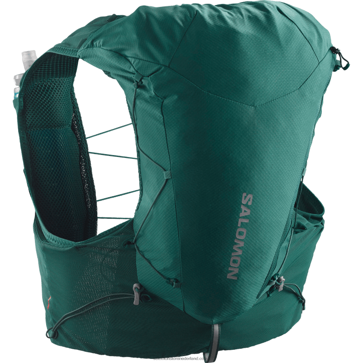 heren hardloopvest met bidons inbegrepen - adv skin 12 Salomon 22DD8305 grote Oceaan