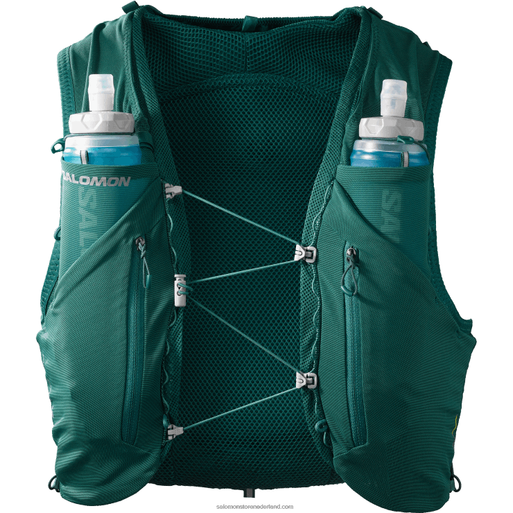 heren hardloopvest met bidons inbegrepen - adv skin 12 Salomon 22DD8305 grote Oceaan