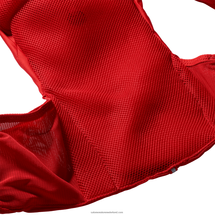 heren hardloopvest met bidons inbegrepen - adv skin 5 Salomon 22DD8320 gojibes/ebbenhout