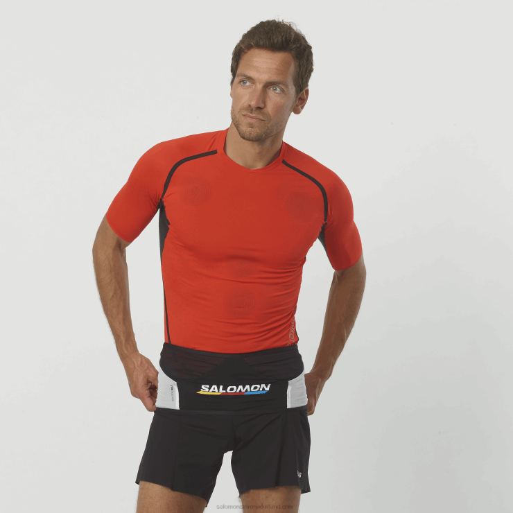 herenriem - adv skin race flag Salomon 22DD8316 zwart wit