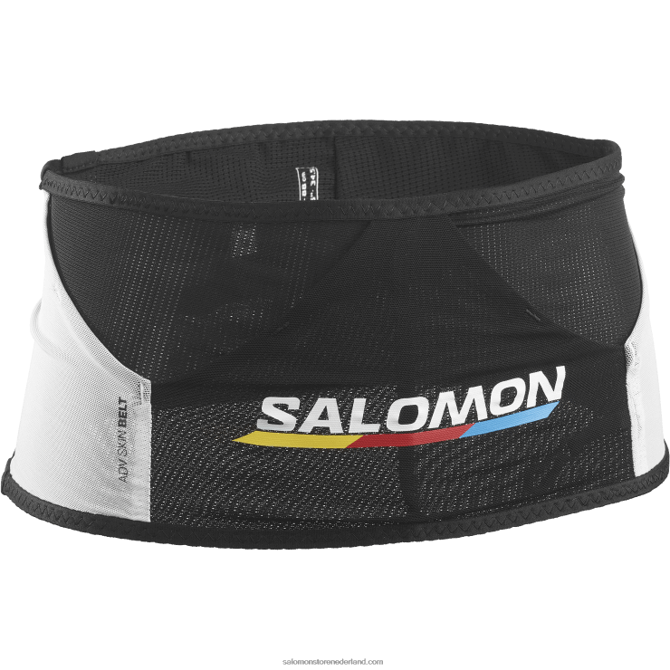 herenriem - adv skin race flag Salomon 22DD8316 zwart wit