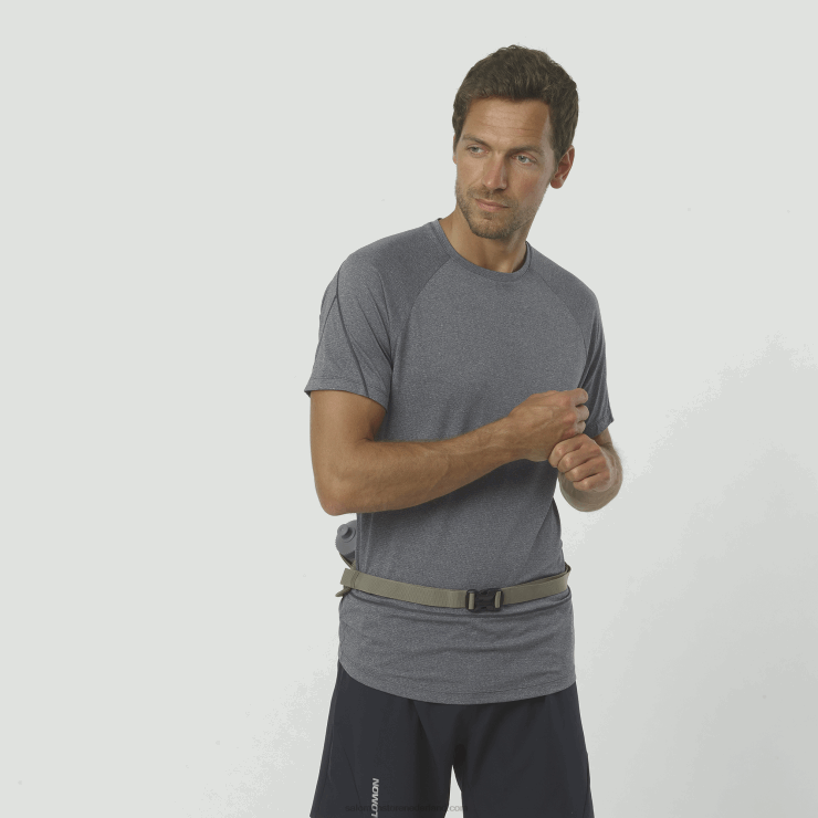 herenriem met 3d fles inbegrepen - actief Salomon 22DD8345 schemerig groen/ebbenhout