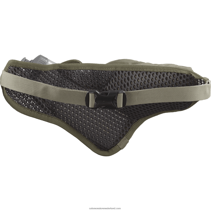 herenriem met 3d fles inbegrepen - actief Salomon 22DD8345 schemerig groen/ebbenhout