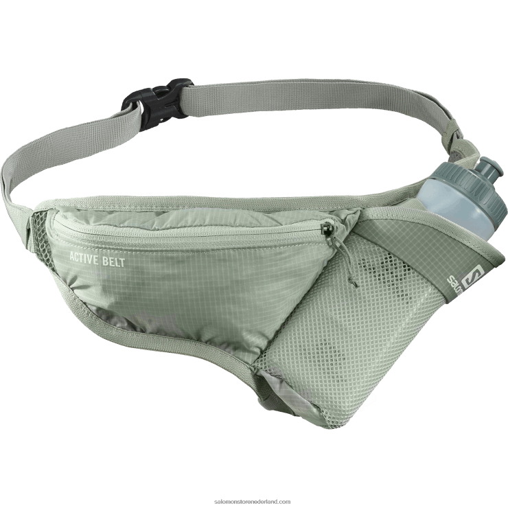 herenriem met 3d fles inbegrepen - actief Salomon 22DD8347 smeedijzer/sedona salie