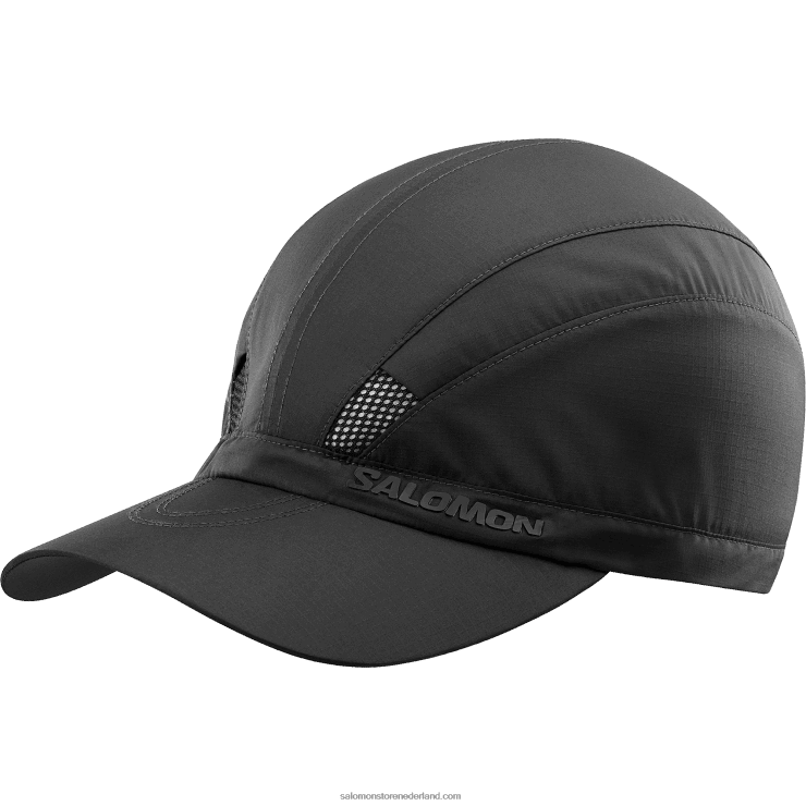 heren pet - equipe Salomon 22DD8417 diep zwart