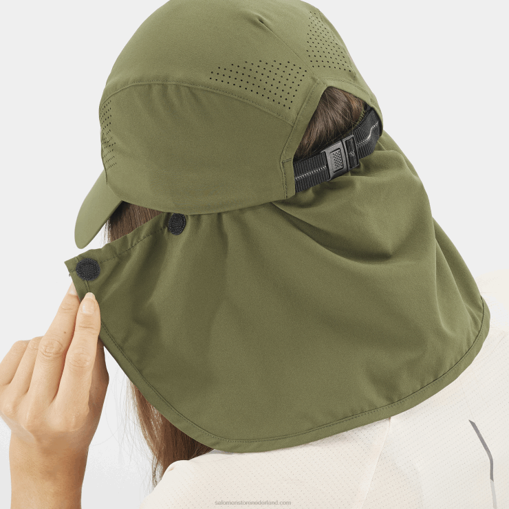 herenpet - kruis+ Salomon 22DD8412 druivenblad