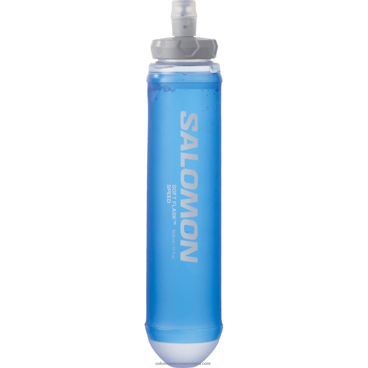 hydratatieaccessoires voor heren - zachte fles 500 ml / 17 oz snelheid 42 Salomon 22DD8392 Helder blauw