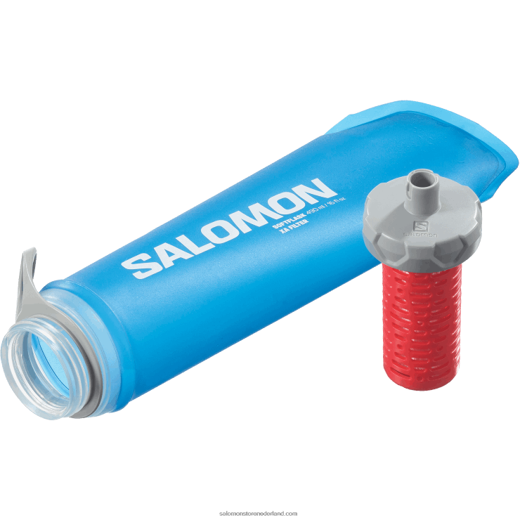 hydratatieaccessoires voor heren - zachte fles xa filter 490ml/16oz 42 Salomon 22DD81208 Helder blauw