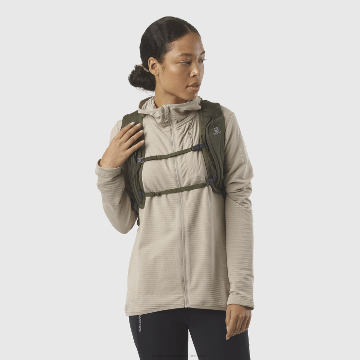 heren wandeltas - xt 10 Salomon 22DD81205 olijf nacht/martini olijf