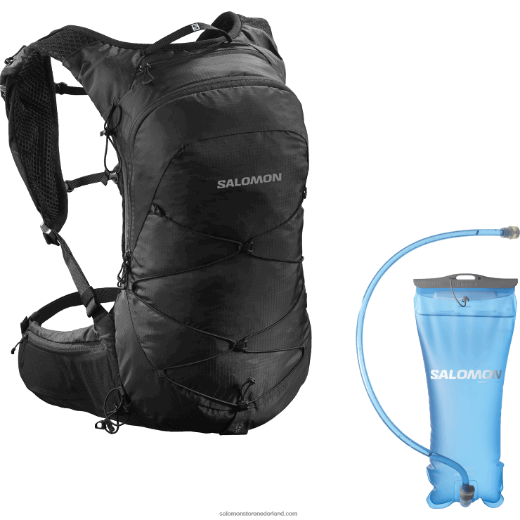 heren wandeltas - xt 15 blaas Salomon 22DD8376 zwart