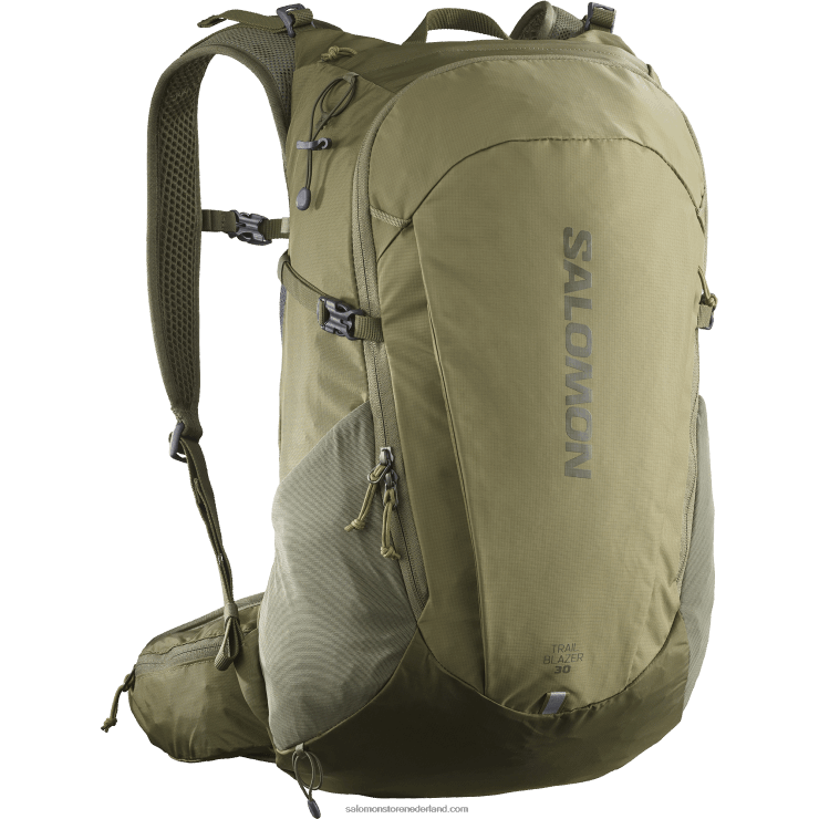 herentas voor dagelijks gebruik - trailblazer 30 Salomon 22DD8369 martini olijf/olijfnacht/ebbenhout