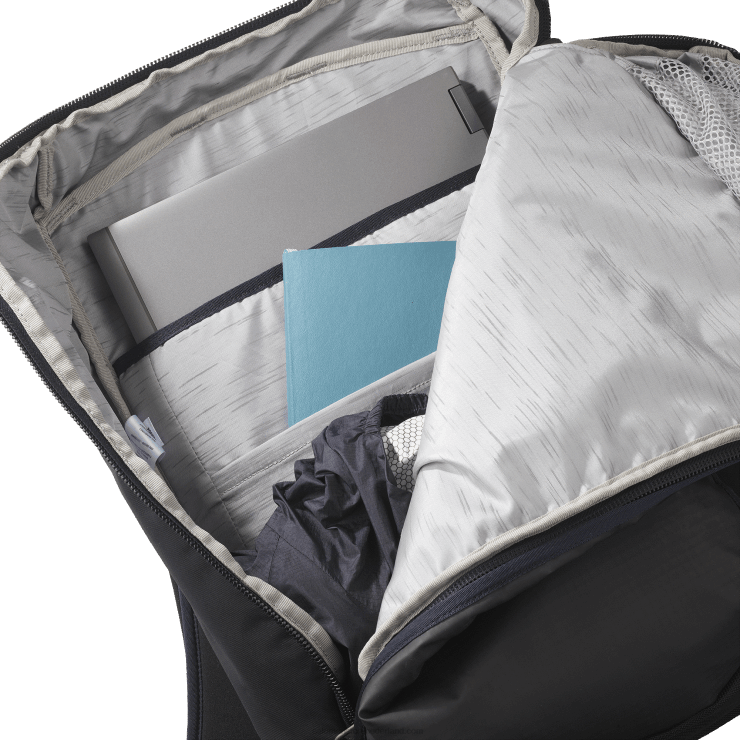 heren reistas - outlife pack 20 Salomon 22DD8403 zwart