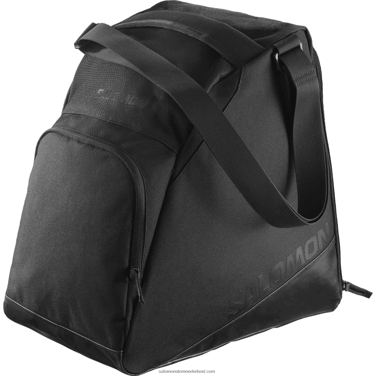 heren tas voor skischoenen - originele gearbag Salomon 22DD8409 zwart