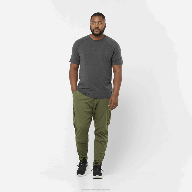 herenbroek - runlife Salomon 22DD8249 druivenblad