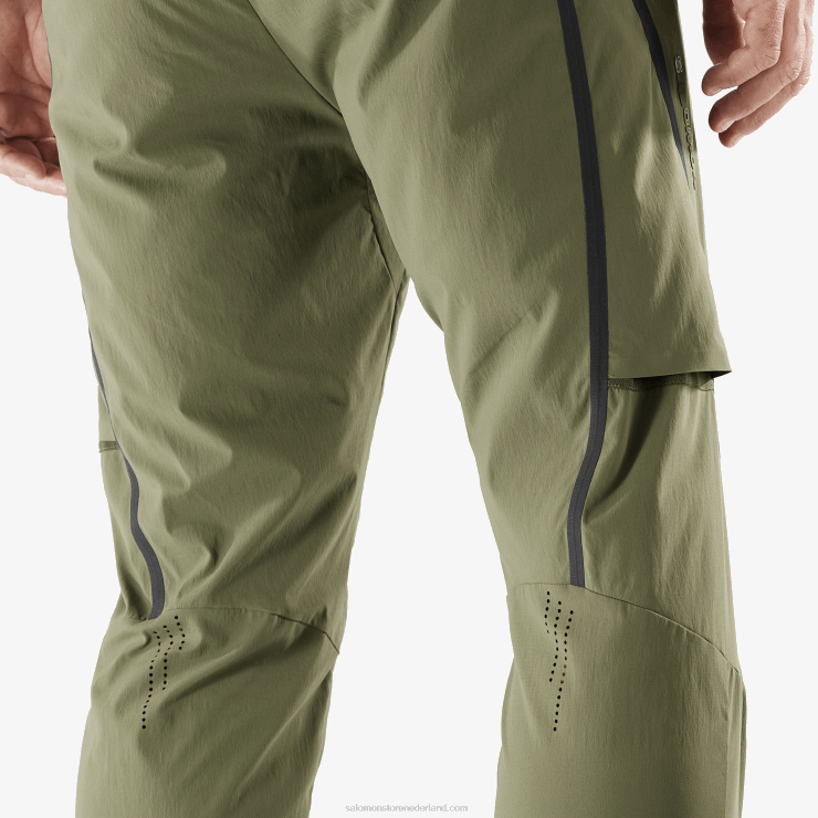 herenbroek - runlife Salomon 22DD8249 druivenblad