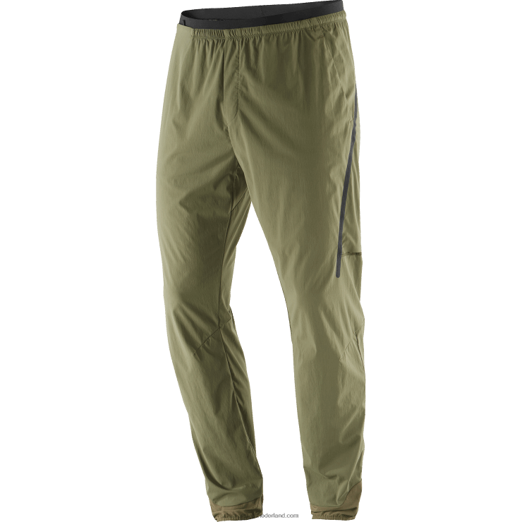 herenbroek - runlife Salomon 22DD8249 druivenblad