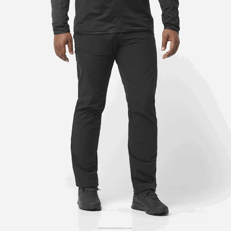 herenbroek - wayfarer Salomon 22DD81201 diep zwart