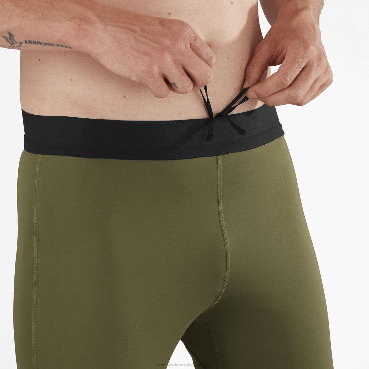 herenlegging - cross run Salomon 22DD8252 druivenblad/bosnacht