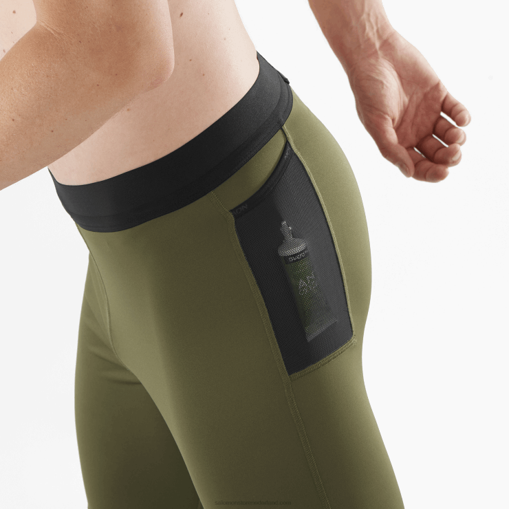 herenlegging - cross run Salomon 22DD8252 druivenblad/bosnacht