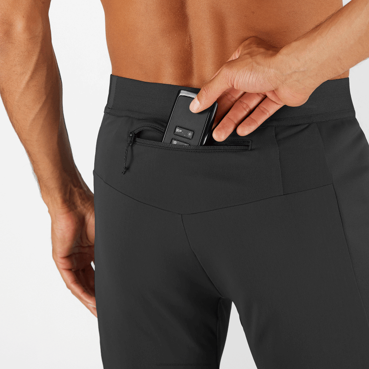 herenlegging - gore-tex infinium windstopper Salomon 22DD8255 diep zwart