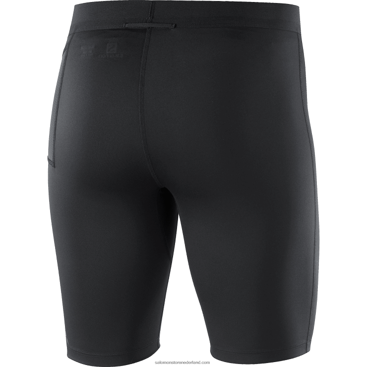 herenpanty - kruis 9 Salomon 22DD8254 diep zwart