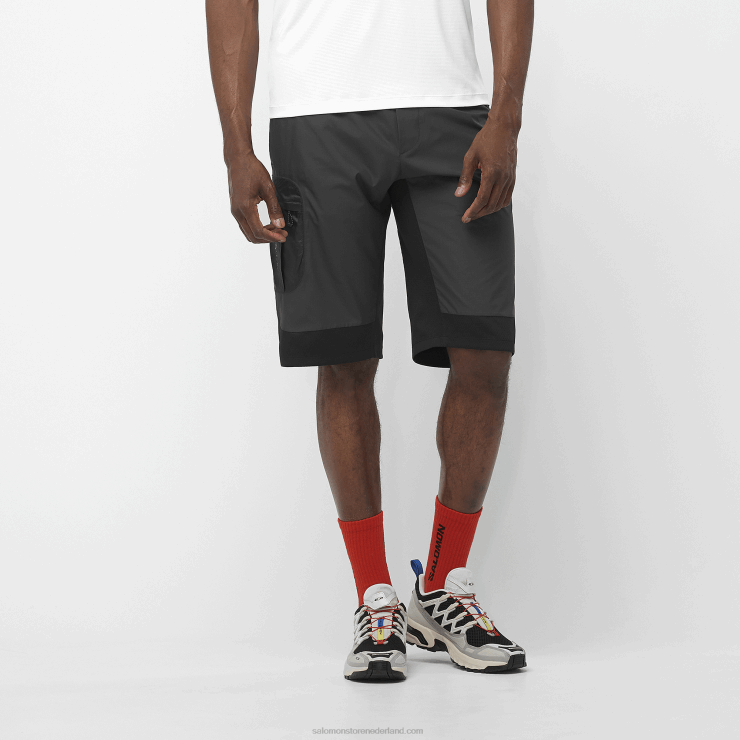 herenshorts - equipe Salomon 22DD8260 diep zwart