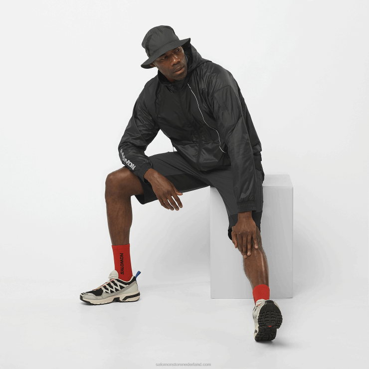 herenshorts - equipe Salomon 22DD8260 diep zwart