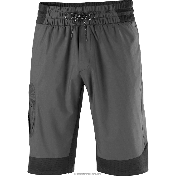 herenshorts - equipe Salomon 22DD8260 diep zwart