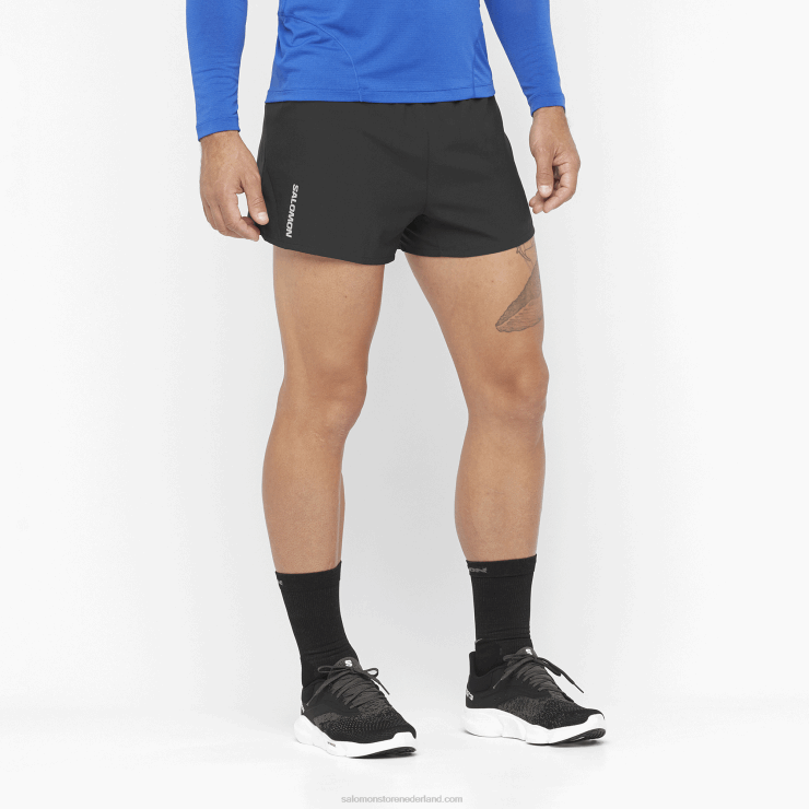 herenshorts - kruis 3 Salomon 22DD8267 zwart