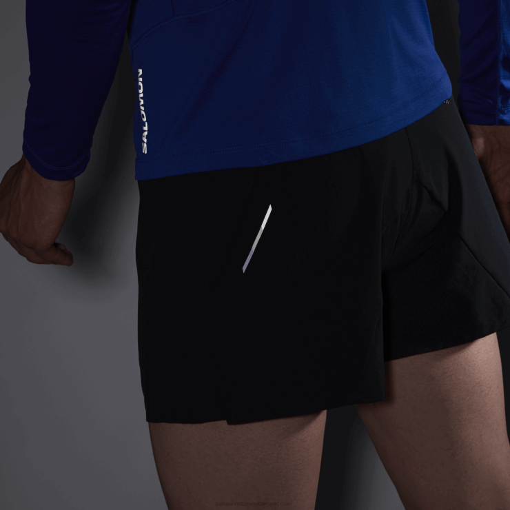 herenshorts - kruis 3 Salomon 22DD8267 zwart