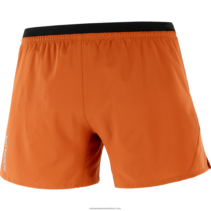 herenshorts - kruis 5 Salomon 22DD8271 gebrande oker