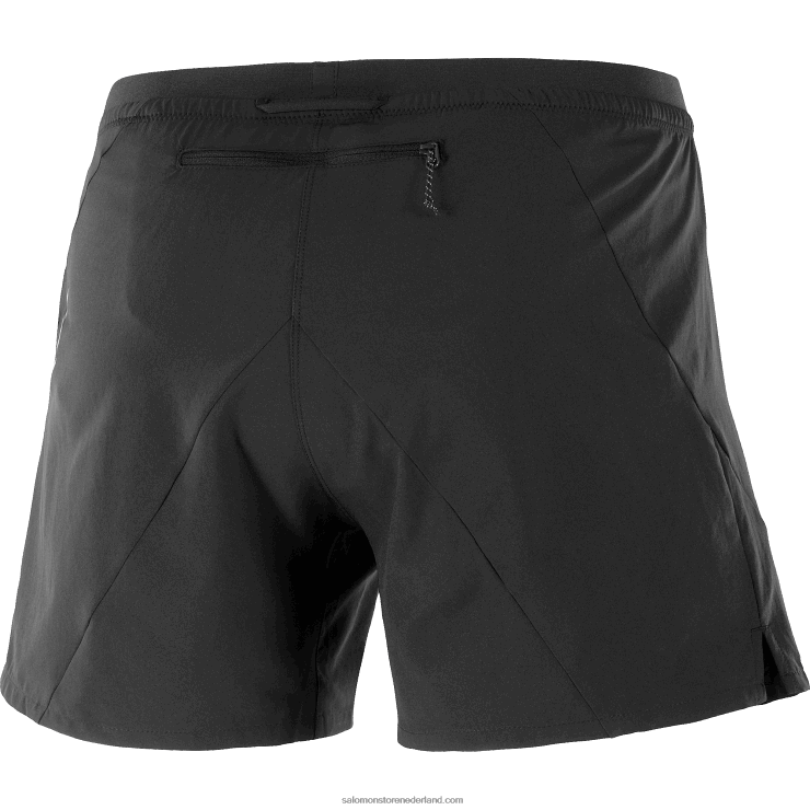 herenshorts - kruis 5 Salomon 22DD8272 diep zwart