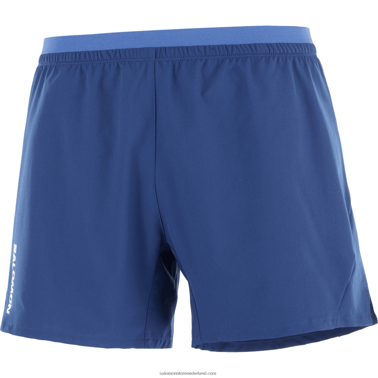 herenshorts - kruis 5 Salomon 22DD8273 marine pioen