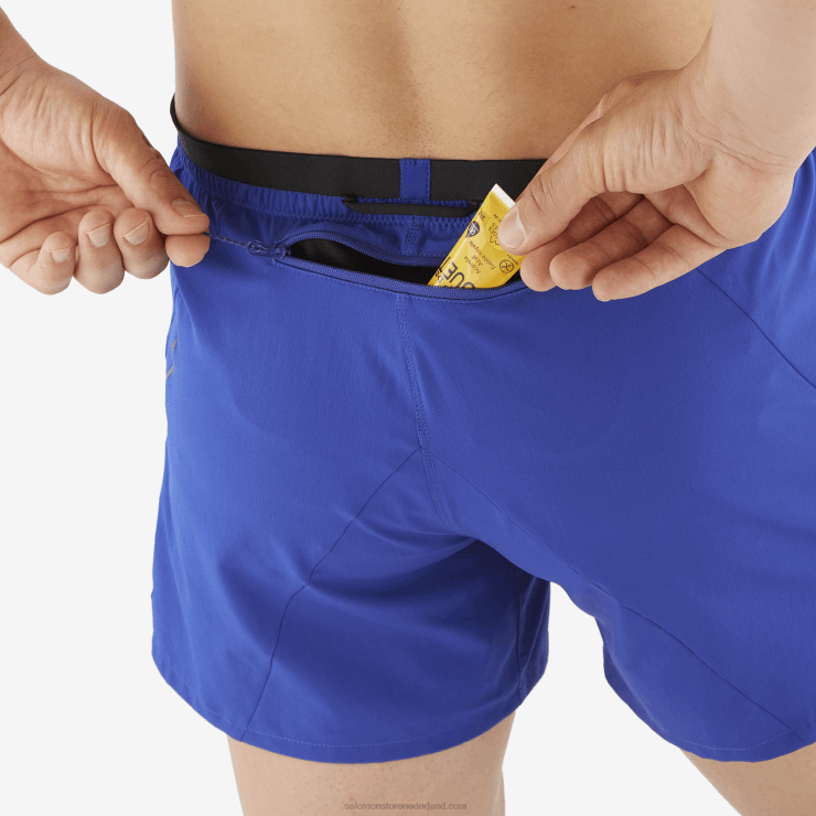 herenshorts - kruis 5 Salomon 22DD8277 surfen op het internet