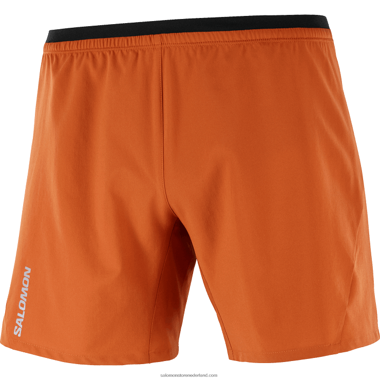 herenshorts - kruis 7 Salomon 22DD8265 gebrande oker