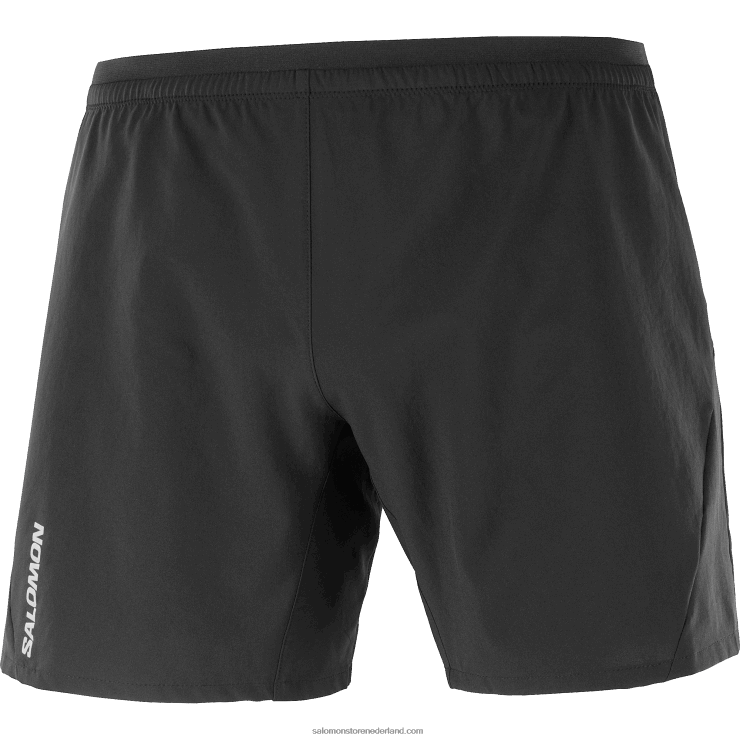 herenshorts - kruis 7 Salomon 22DD8266 diep zwart