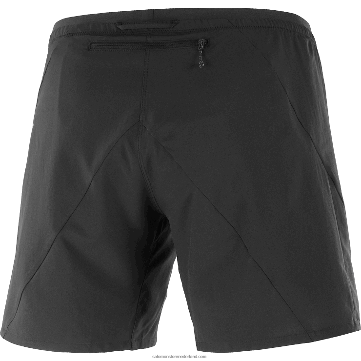 herenshorts - kruis 7 Salomon 22DD8266 diep zwart