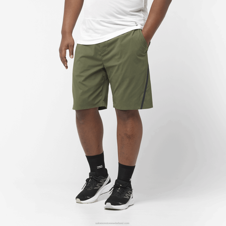 herenshorts - runlife Salomon 22DD8262 druivenblad