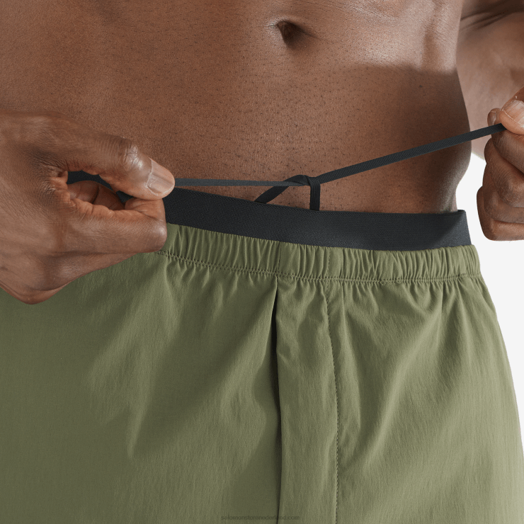 herenshorts - runlife Salomon 22DD8262 druivenblad