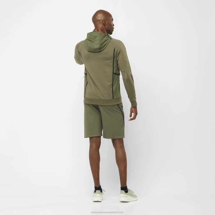 herenshorts - runlife Salomon 22DD8262 druivenblad