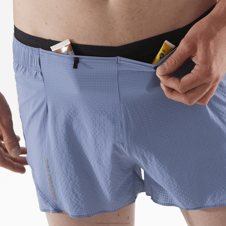 korte broek voor heren - sense aero 3 Salomon 22DD8287 engels landhuis