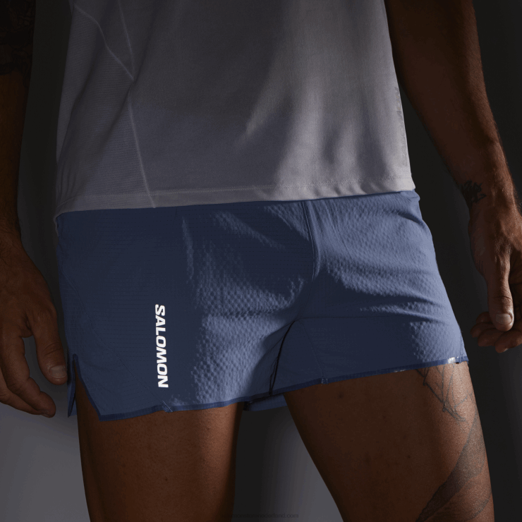 korte broek voor heren - sense aero 3 Salomon 22DD8287 engels landhuis