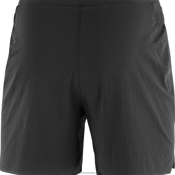 korte broek voor heren - sense aero 5 Salomon 22DD8289 diep zwart
