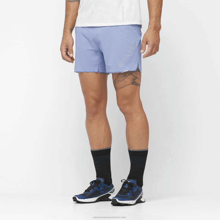 korte broek voor heren - sense aero 5 Salomon 22DD8290 engels landhuis