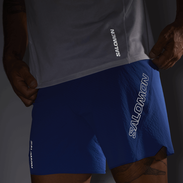 korte broek voor heren - sense aero 7 Salomon 22DD8286 surfen op het internet