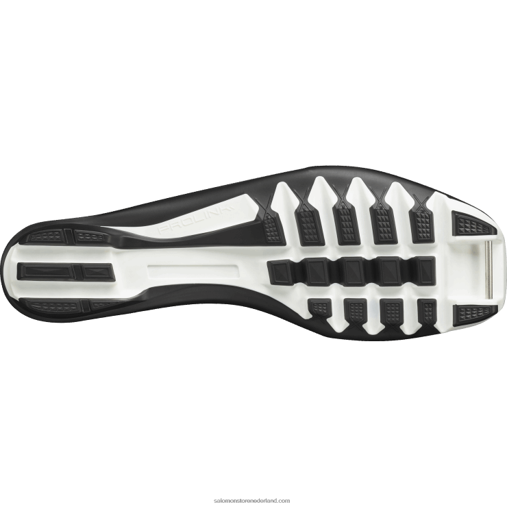 klassieke nordic skateschoenen voor heren - pro combi prolink Salomon 22DD8701 donker marineblauw/zwart/procesblauw