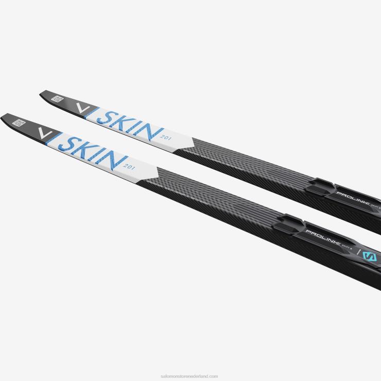 klassiek nordic skipakket heren - rc 7 eskin med (en prolink shift pro) Salomon 22DD8688