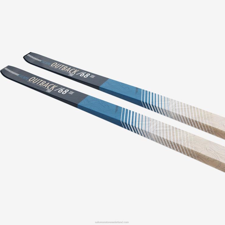 klassieke nordic ski's voor heren - escape 68 outback flat Salomon 22DD8677