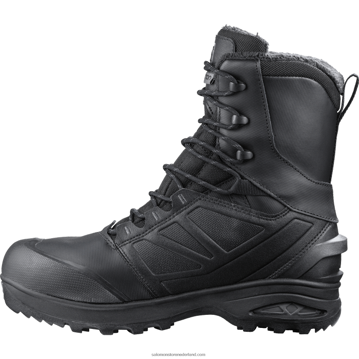 heren force schoenen - toundra forces clima waterdicht Salomon 22DD81085 zwarte wolf